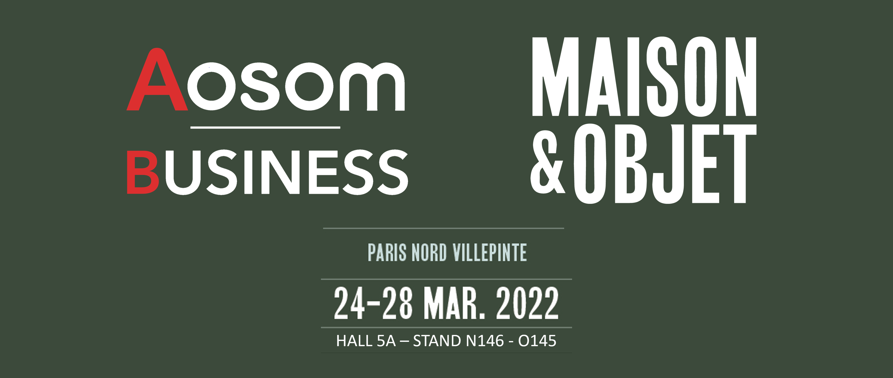 Aosom Business participe au salon Maison & Objet ! - Blog | Aosom.fr